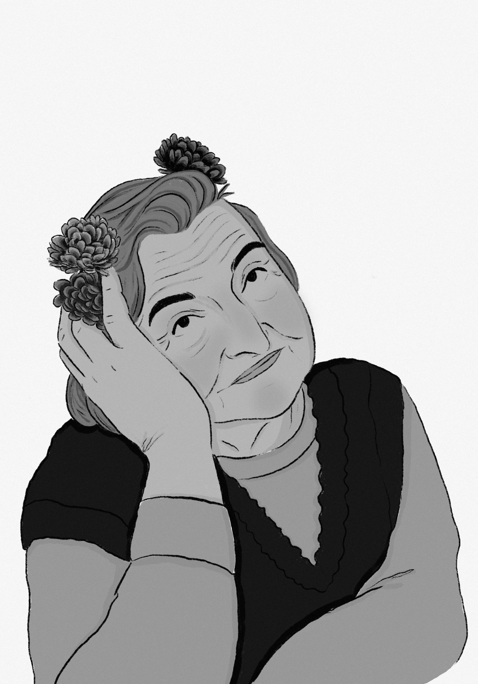 Black & White Illustrations